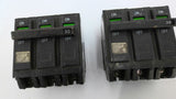 GE NP-1578013-P71 THQB 3-Pole Circuit Breaker 240VAC 30AMP Lot of 2