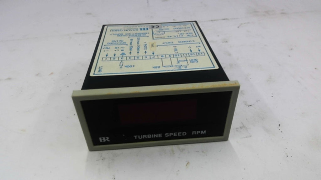 Braun C114.49-69684 Turbine Speed RPM Indicator