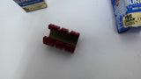 PBC FLCN08 Red Anodized Aluminum Linear Bearing Lot Of 2
