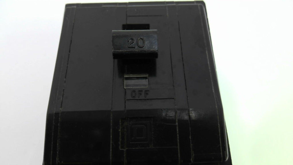 Square D LN-0161 20AMP 3-Pole Circuit Breaker HACR Type 240VAC