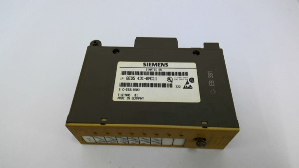 Siemens Simatic 6ES5-431-8MC11 Digital Input Module 8X115VAC