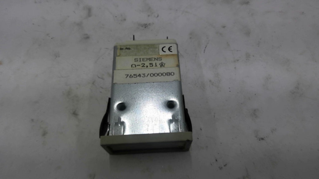 Siemens Analog 0.-2.51 Edewise Panel Meter