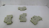 Siemens 5SX9-2 Contact Blocks 220VAC 1-6AMPS Lot Of 4