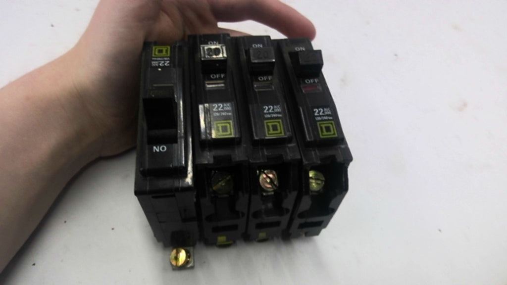 Square D 20 Amp Circuit Breaker Set of 4