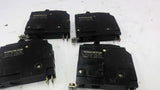 Square D 20 Amp Bolton Circuit Breaker Single Pole Set of 4