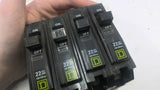 Square D 20 Amp Single Pole Bolton Circuit Breaker Set of 4