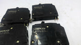Square D 20 Amp Single Pole Bolton Circuit Breaker Set of 4