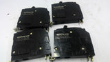 Square D 20 Amp Single Pole Bolton Circuit Breaker Set of 4