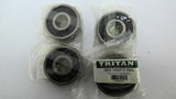 Tritan 6301-2RS/C3-PRX Deep Groove Ball Bearing Lot Of 4