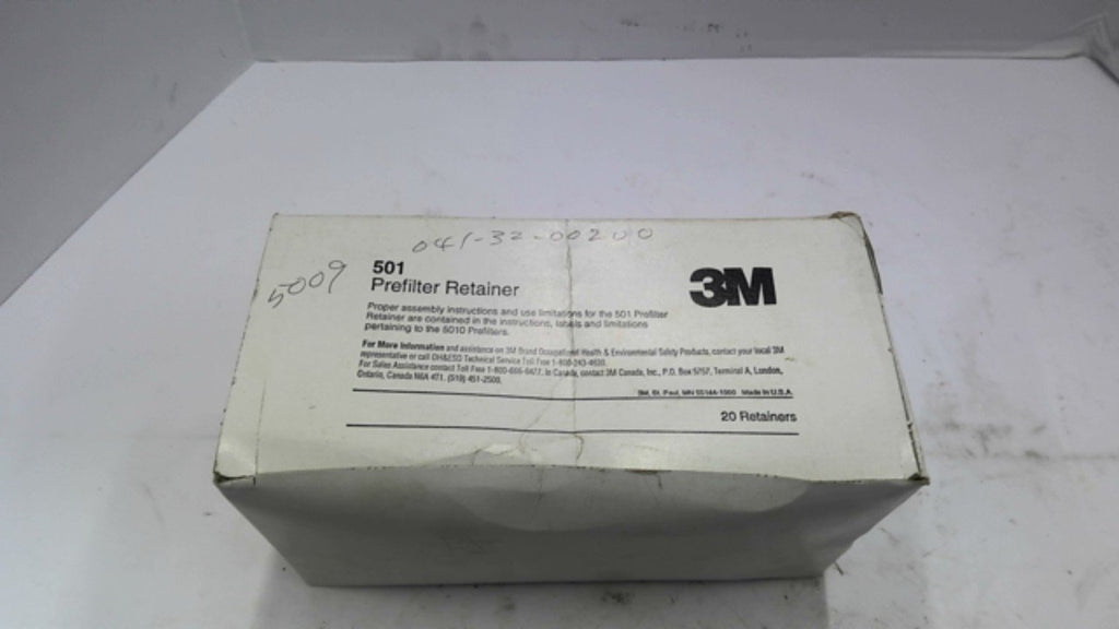 3m 501 PreFilter Retainers Lot of 20