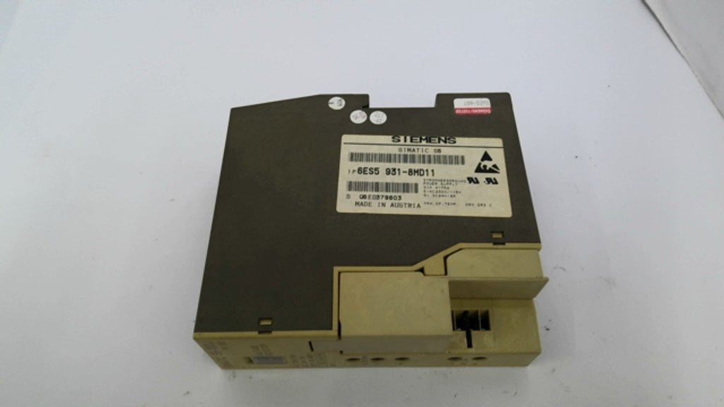 Siemens Simatic 6ES5-931-8MD11 Power Supply Module 24VDC 2A