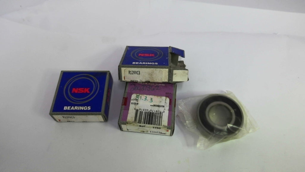 NSK R12VVC3 Industrial Ball Bearing Lot Of 3