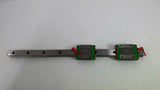 Hiwin MGN15CH Linear Rail Guideway With 2 Slider Blocks Bearing