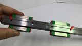 Hiwin MGN15CH Linear Rail Guideway With 2 Slider Blocks Bearing