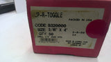 MKT 8320000 3/16" x 4" Spring Toggle Wing Nut Box of 50