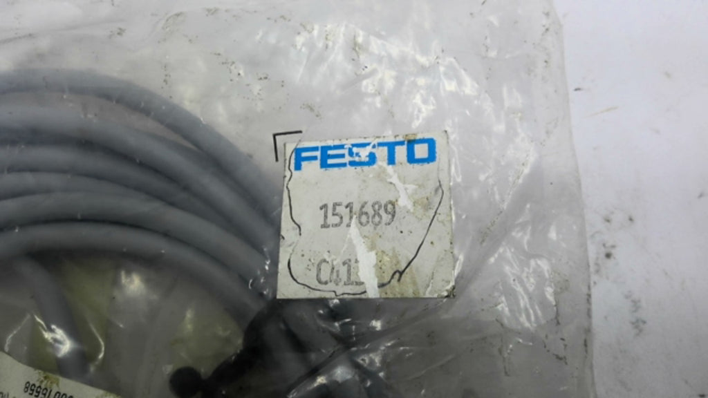 Festo KMEB-1-24-5-LED Plug Socket Cable