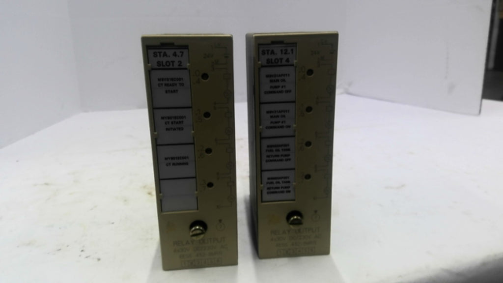Siemens 6ES5 452-8MR11 Relay Output lot of 2