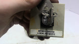 Siemens Key-Operated Control Switch