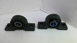 NTN P204 2-Bolt Flange Bearing 3/4" Bore Lot Of 2