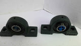 NTN P204 2-Bolt Flange Bearing 3/4" Bore Lot Of 2