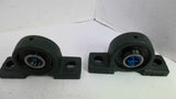 NTN P204 2-Bolt Flange Bearing 3/4" Bore Lot Of 2