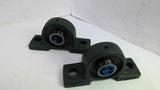 NTN P204 2-Bolt Flange Bearing 3/4" Bore Lot Of 2