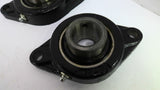 F2-07 2-Bolt Flange Bearing 1 1/4" Bore Lot Of 2