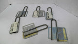 Master Lock 4BB13419 Pry-Proof Steel Safety Lock-Out Hasp Lot Of 6