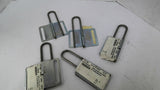 Master Lock 4BB13419 Pry-Proof Steel Safety Lock-Out Hasp Lot Of 5