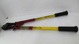 H.K. Porter 0105MS-142R No.1 24" Bolt Cutter With Fiberglass Handles