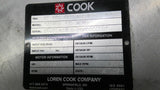 Loren Cook 135R5B Centrifugal Upblast Roof Exhauster Fan 135A-CRU 1/2HP Belt Dri