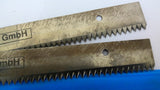 Paper Converting Machine Co 1703066-001-0 Film Cutting Knife Lot Of 4