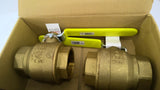 FNW FNW410AK 2" Threaded Full Port Ball Valve 600WOG 2 Per Box