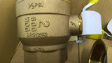 FNW FNW410AK 2" Threaded Full Port Ball Valve 600WOG 2 Per Box