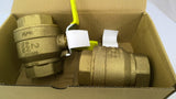 FNW FNW410AK 2" Threaded Full Port Ball Valve 600WOG 2 Per Box