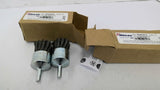 Weiler 00463018 1-1/8" Knot Style Wire End Brush .014 Wire Lot Of 2