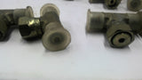 Hydraulic Tee Fitting 9/16" Lot of 8