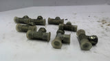 Hydraulic Tee Fitting 9/16" Lot of 8