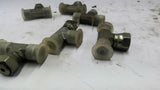Hydraulic Tee Fitting 9/16" Lot of 8