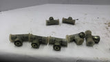 Hydraulic Tee Fitting 9/16" Lot of 8