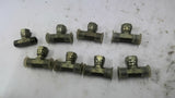 Hydraulic Tee Fitting 9/16" Lot of 8