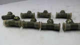 Hydraulic Tee Fitting 9/16" Lot of 8