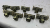 Hydraulic Tee Fitting 9/16" Lot of 8