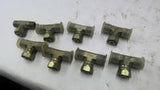 Hydraulic Tee Fitting 9/16" Lot of 8
