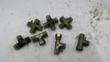 Hydraulic Tee Fitting 9/16" Lot of 8