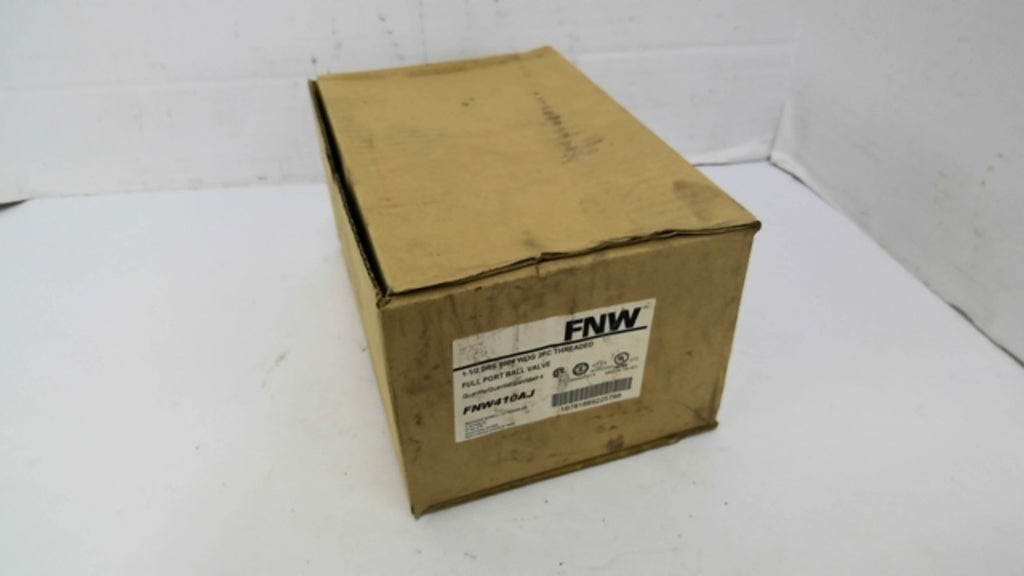 FNW FNW410AJ 1-1/2" 4-Piece Threaded Full Port Ball Valve 600WOG Lot Of 4