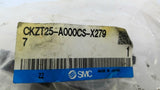 SMC CKZT25 Slim Line Pneumatic Power Clamp Cylinder