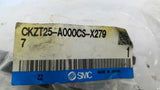 SMC CKZT25 Slim Line Pneumatic Power Clamp Cylinder