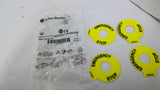 Allen Bradley 800F-15YSE112 60MM Legend Plates Lot Of 4