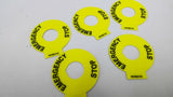 Allen Bradley 800F-15YSE112 60MM Legend Plates Lot Of 5
